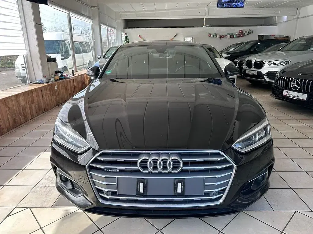 Gebraucht Audi A5 Sportback S-Line 190 PS (139 kW) 2020 Schwarz Kleinwagen