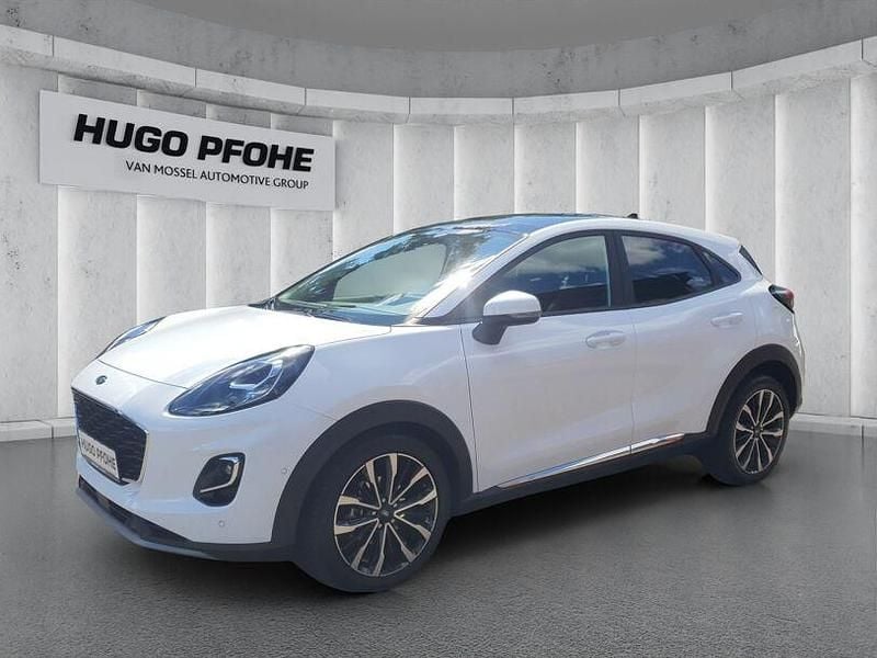 Weiß Gebraucht 2024 Ford Puma Gen-E Titanium X SUV | 23.110 € - Bild 1/4