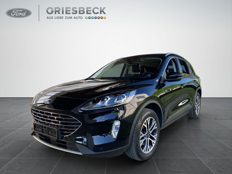 Schwarz Gebraucht 2022 Ford Kuga Titanium SUV | 23.230 € (Superpreis) - Bild 1/4