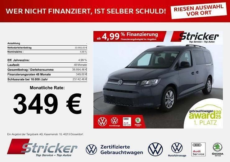 Pure grey Gebraucht 2024 VW Caddy Maxi Life Van / Kleinbus | 33.949 € (Fairer Preis) - Bild 1/3