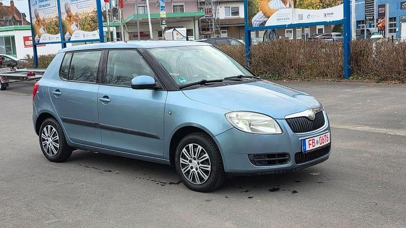 Gebraucht Skoda Fabia 54 PS (39 kW) 2007 Blau Limousine
