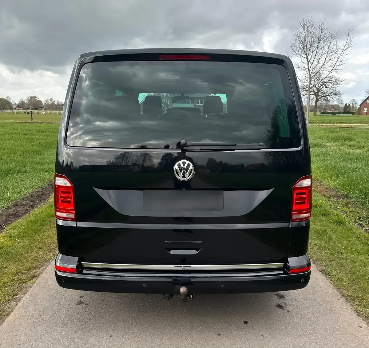 Usata VW T6 Highline 2015 Nero Furgone