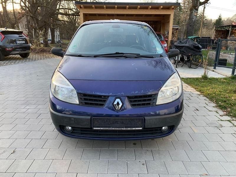 Gebraucht Renault Scénic Authentique 113 PS (83 kW) 2003 Blau Van / Kleinbus