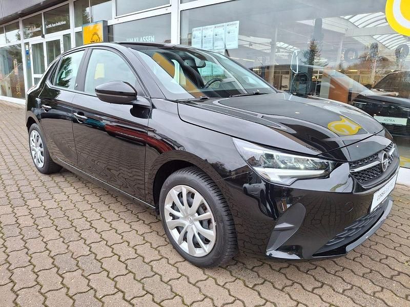 Schwarz Gebraucht 2021 Opel Corsa-e Edition Kleinwagen | 15.390 € (Etwas zu teuer) - Bild 1/4