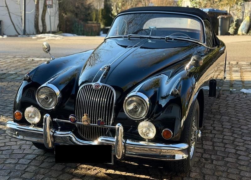 Gebraucht Jaguar XK S 1958 Schwarz Cabrio