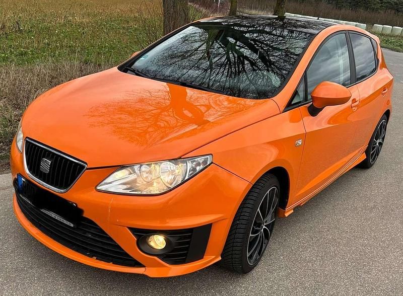 Gebraucht Seat Ibiza Stylance 86 PS (63 kW) 2009 Orange Kleinwagen
