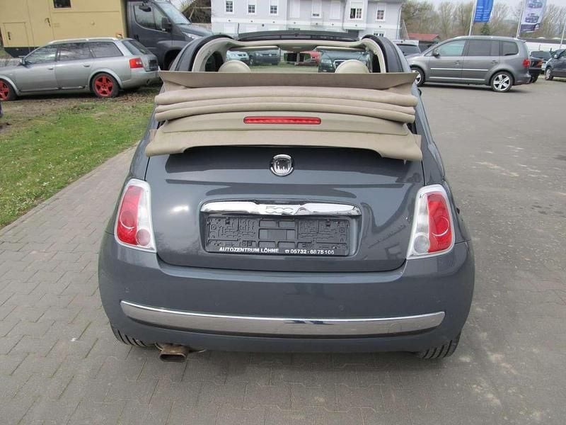 Gebraucht Fiat 500 Lounge 101 PS (74 kW) 2010 Topas braun Cabrio