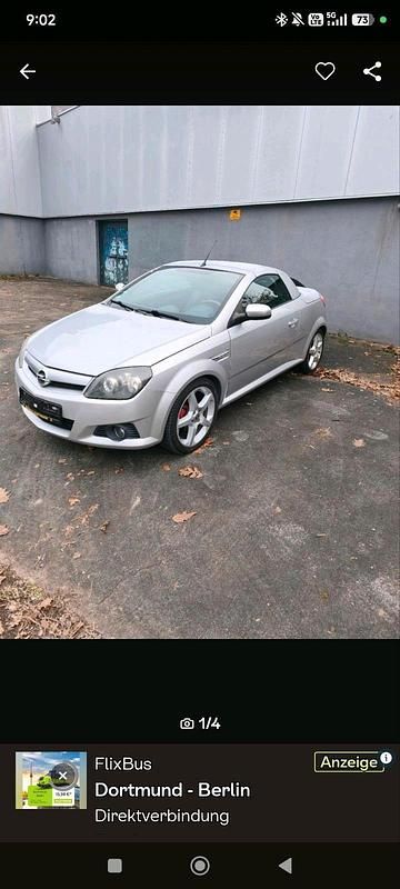 Gebraucht Opel Tigra 66 PS (48 kW) 2006 Silber Cabrio