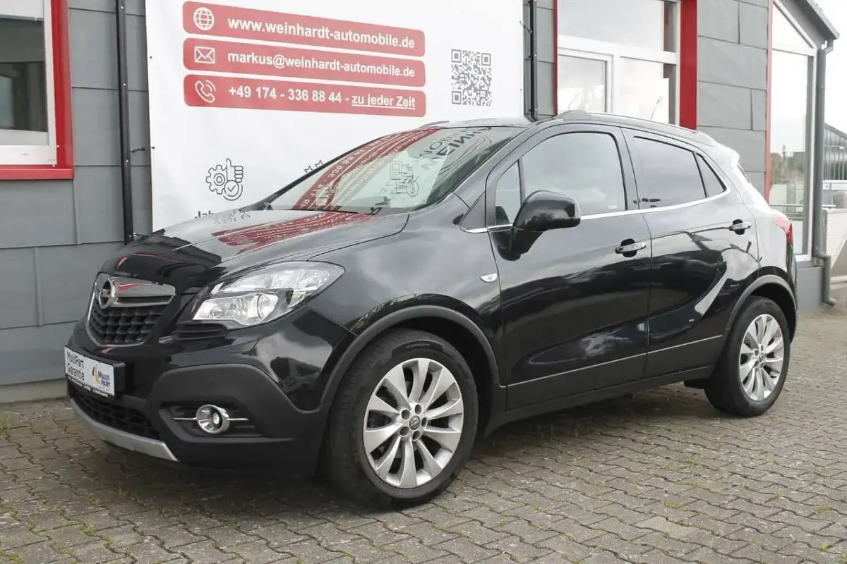 Gebraucht Opel Mokka Innovation 136 PS (100 kW) 2016 Karbonschw graphit schwarz SUV