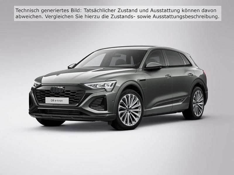 Chronosgrau metallic (metallic) Gebraucht 2023 Audi Q8 e-tron Ambiente SUV | 55.900 € (Superpreis) - Bild 1/4