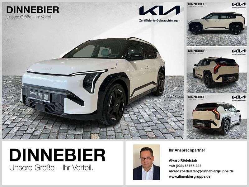 Weiß (metallic) Gebraucht 2025 Kia EV3 3 SUV | 41.889 € (Teuer) - Bild 1/4