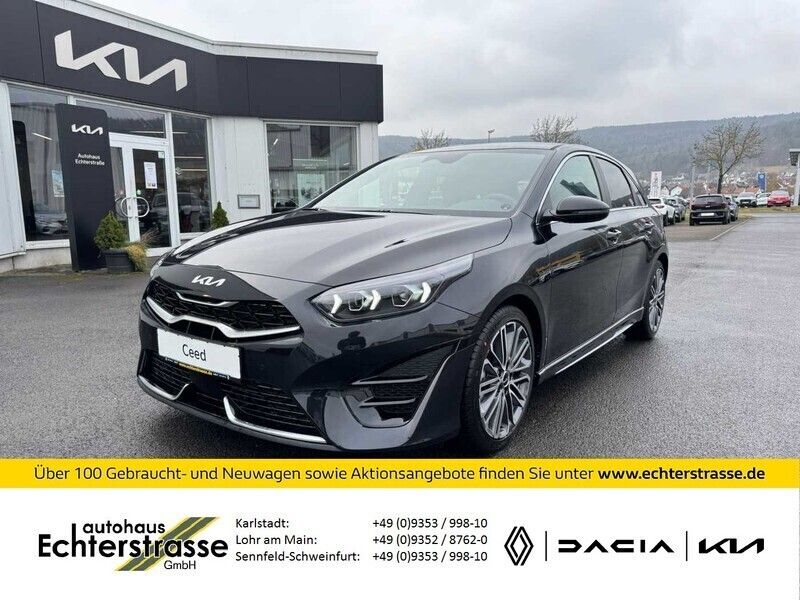 Schwarz Gebraucht 2022 Kia Ceed GT-Line Kleinwagen | 34.286 € - Bild 1/4