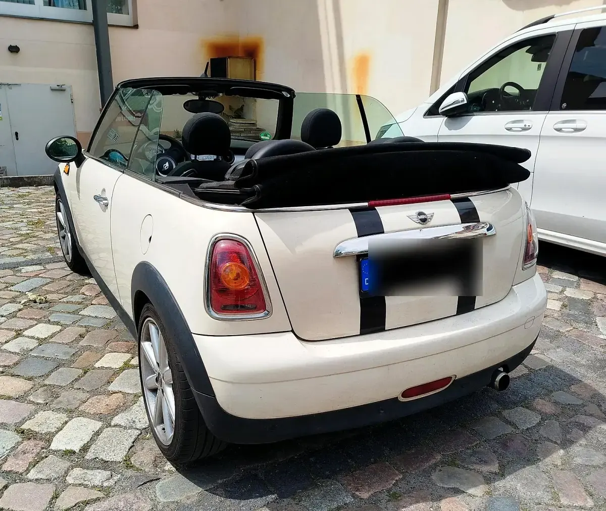 Gebraucht Mini Cooper Cabriolet 120 PS (88 kW) 2009 Weiß Cabrio