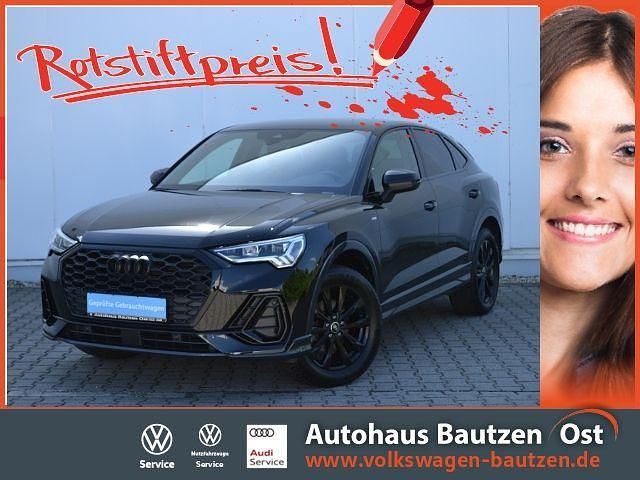 Schwarz Gebraucht 2022 Audi Q3 Sportback S-Line SUV | 37.860 € (Teuer) - Bild 1/4
