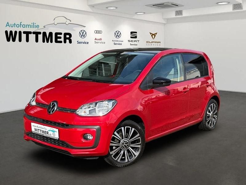 Rot Gebraucht 2021 VW up! Move Kleinwagen | 11.790 € (Guter Preis) - Bild 1/4
