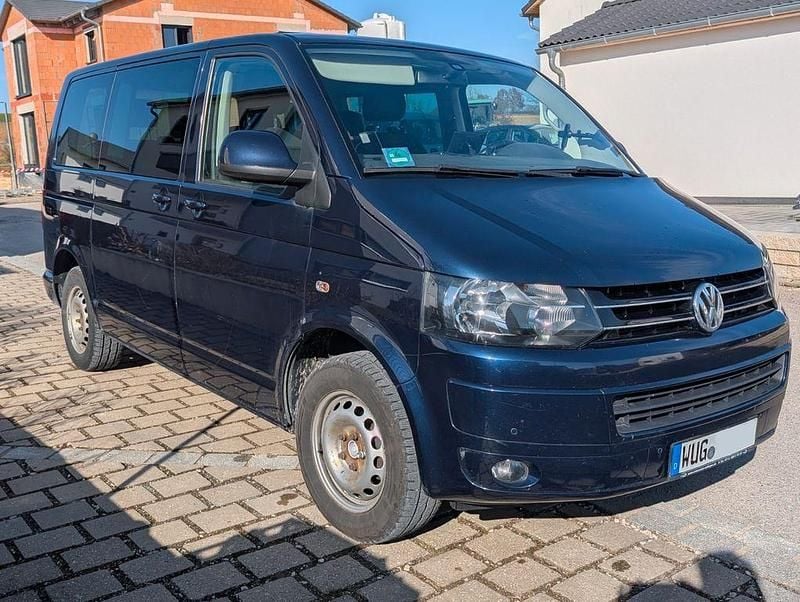 Usata VW T5 140 CV (102 kW) 2014 Blu Furgone