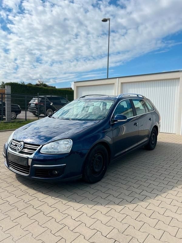 Blau Gebraucht 2008 VW Golf VI Kombi | 900 € (Superpreis) - Bild 1/4
