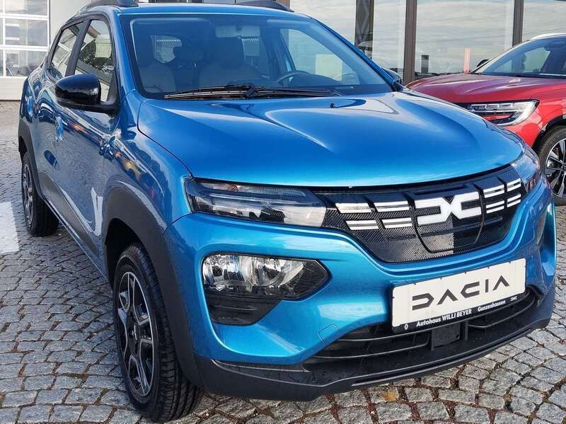 Cenoteblau Gebraucht 2023 Dacia Spring Essentiel Kleinwagen | 18.300 € - Bild 1/4