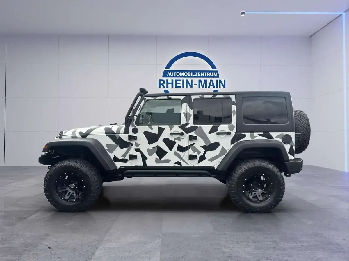 Gebraucht Jeep Wrangler Sahara 200 PS (147 kW) 2014 Weiß SUV