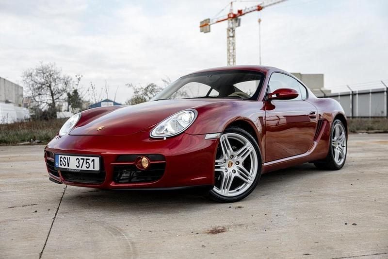 Gebraucht Porsche Cayman 245 PS (180 kW) 2008 Rot Coupé