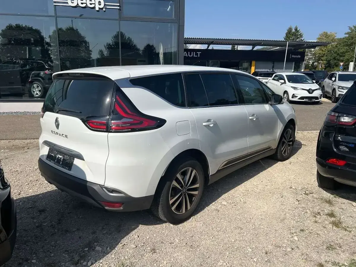 Gebraucht Renault Espace Intens 160 PS (117 kW) 2017 Arktis weiß (weiß) Van / Kleinbus