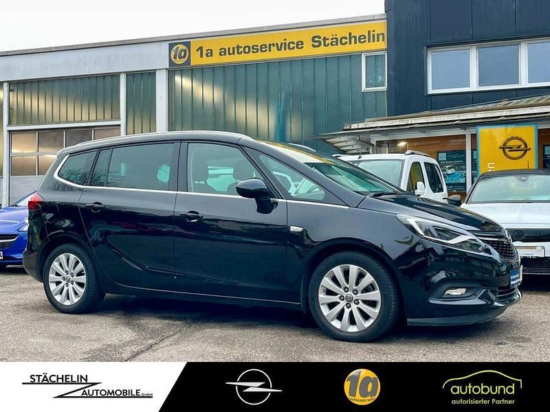 Schwarz Gebraucht 2016 Opel Zafira Tourer Innovation Van / Kleinbus | 12.990 € (Teuer) - Bild 1/4
