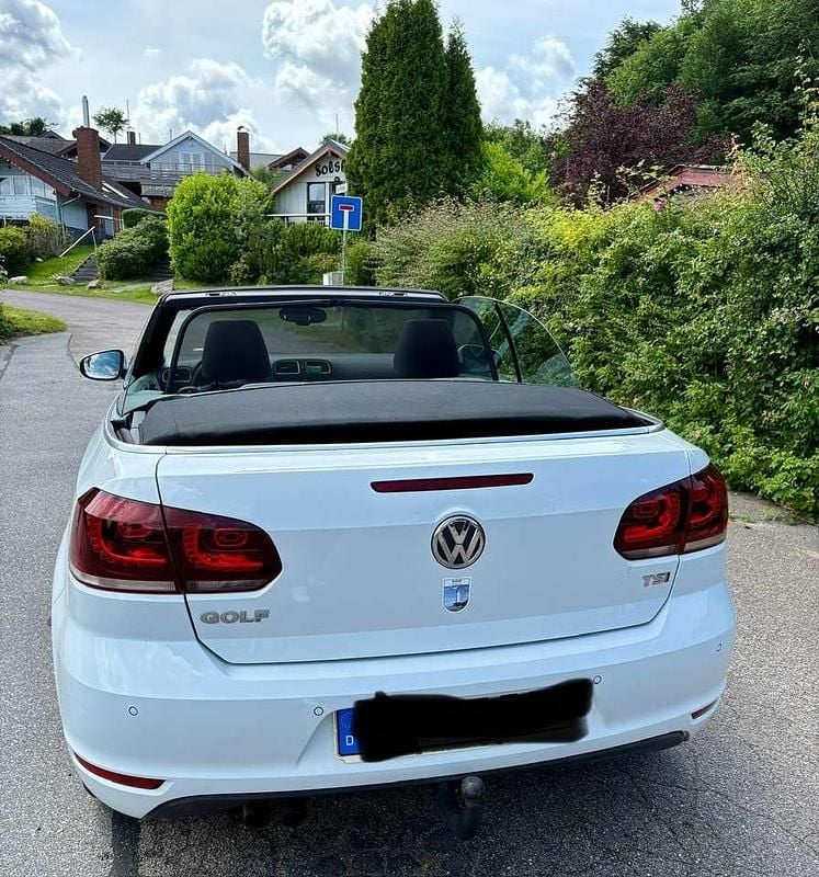 Weiß Gebraucht 2015 VW Golf Cabriolet Basis Cabrio | 10.900 € (Guter Preis) - Bild 1/4