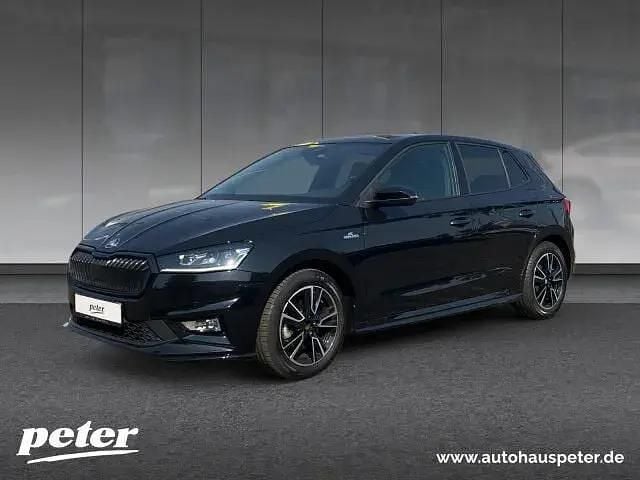 Schwarz Gebraucht 2024 Skoda Fabia Monte Carlo Limousine | 20.490 € (Guter Preis) - Bild 1/4