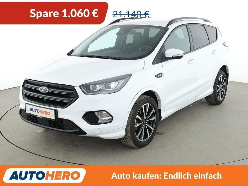 Gebraucht Ford Kuga ST-Line 179 PS (131 kW) 2019 Weiß SUV