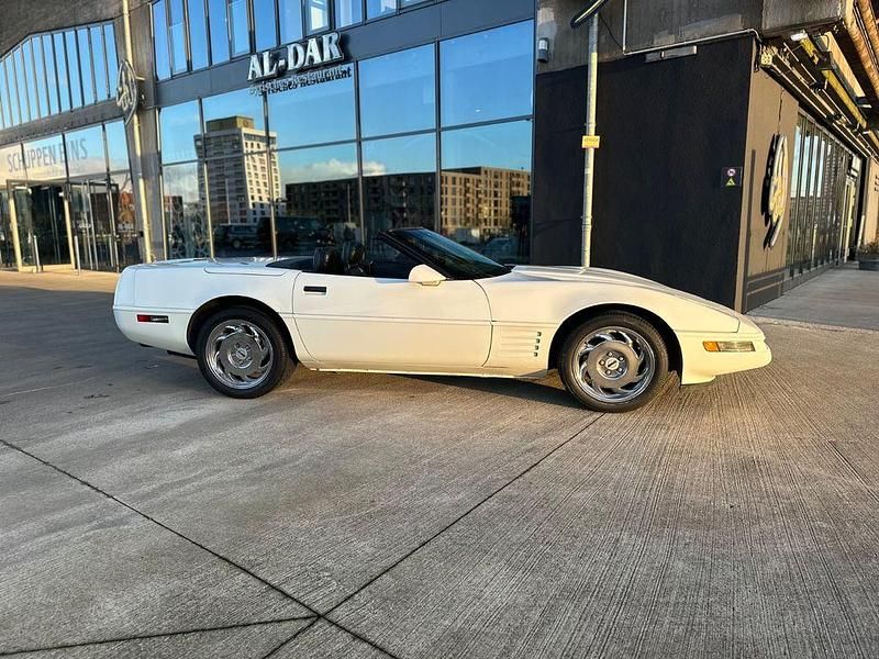Weiß Gebraucht 1991 Corvette C4 Cabrio | 25.750 € - Bild 1/4