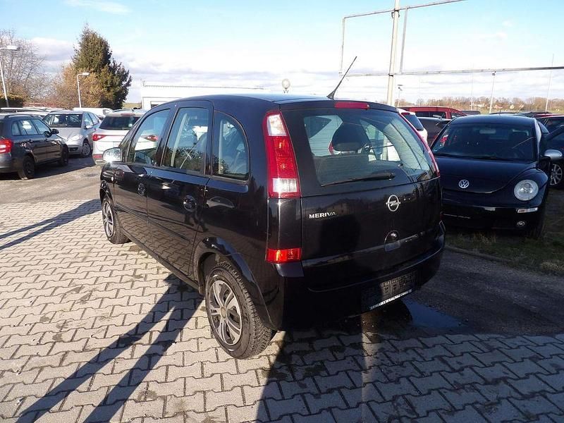 Gebraucht Opel Meriva Edition 90 PS (66 kW) 2005 Schwarz Van / Kleinbus
