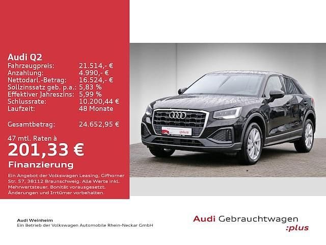 Gebraucht Audi Q2 Comfort 150 PS (110 kW) 2022 Mythosschwarz metallic SUV