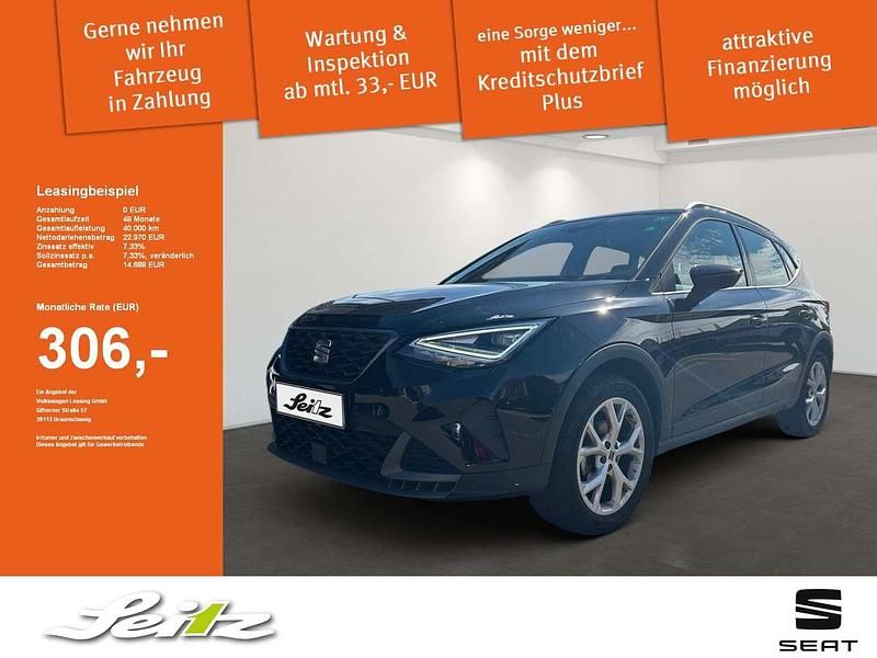 Schwarz Gebraucht 2024 Seat Arona FR SUV | 22.970 € (Etwas zu teuer) - Bild 1/3