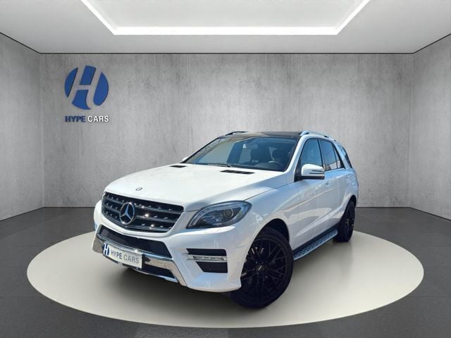 Polarweiss unilack Gebraucht 2015 Mercedes ML350 AMG line SUV | 24.970 € (Guter Preis) - Bild 1/4