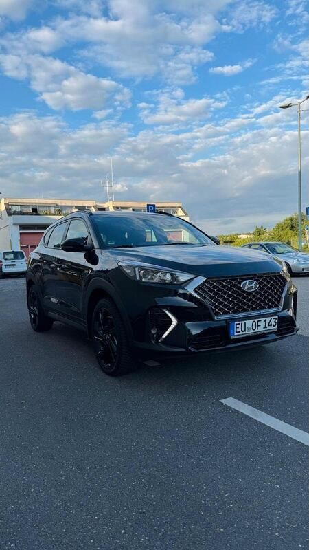 Schwarz Gebraucht 2019 Hyundai Tucson N Line SUV | 18.200 € (Guter Preis) - Bild 1/4
