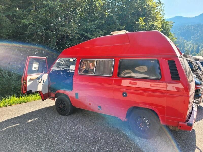 Rot Gebraucht 1985 VW T3 Van | 6.500 € - Bild 1/4
