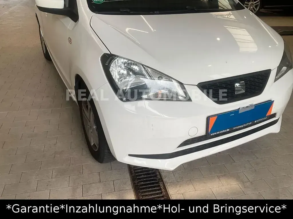 Gebraucht Seat Mii 4You 60 PS (44 kW) 2014 Weiß Kleinwagen