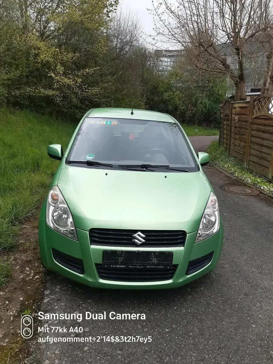 Second-hand Suzuki Splash 1000 CP (735 kW) 2008 Verde Hatchback