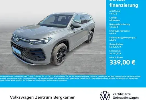 Gebraucht VW Tayron R-line 265 PS (194 kW) 2025 Delfingrau metallic SUV