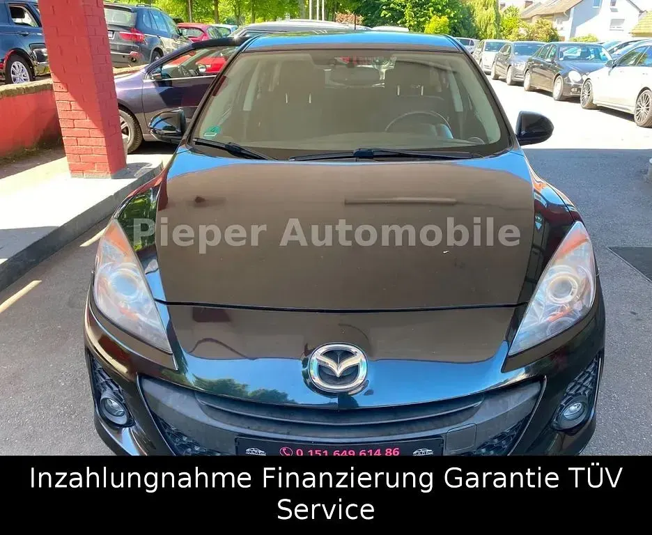 Gebraucht Mazda 3 Edition 105 PS (77 kW) 2012 Schwarz Limousine