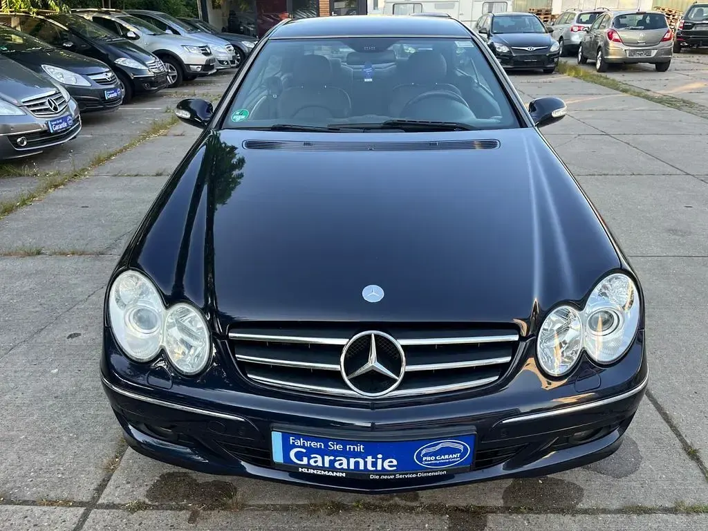 Gebraucht Mercedes CLK200 163 PS (119 kW) 2005 Blau Coupé