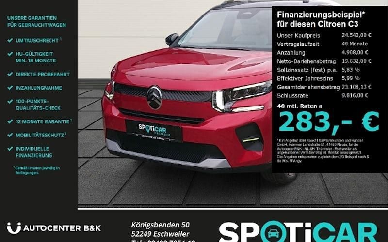 Neu Citroën C3 110 PS (80 kW) 2026 Rot SUV