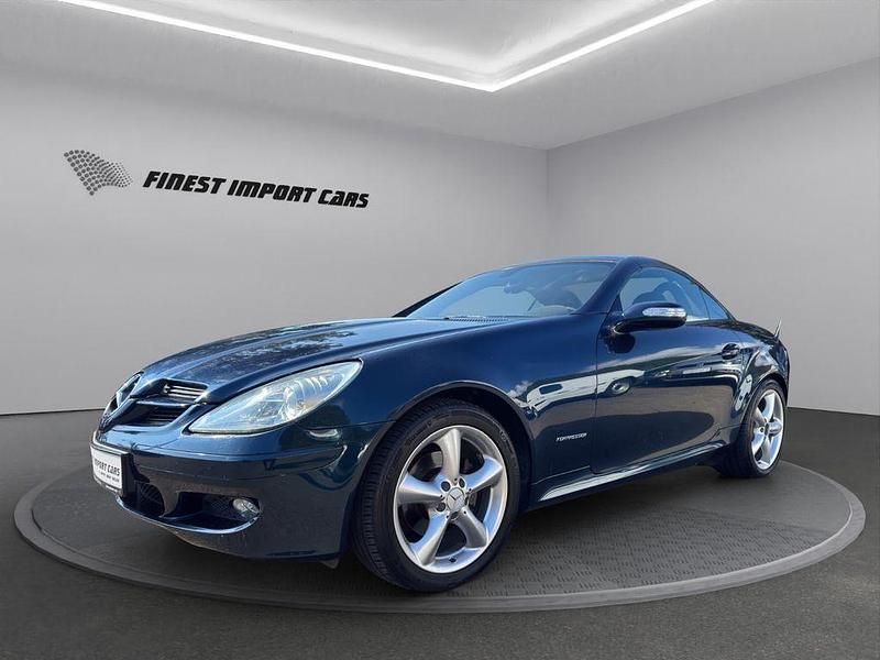 Blau Gebraucht 2005 Mercedes SLK200 Cabrio | 6.990 € (Fairer Preis) - Bild 1/4