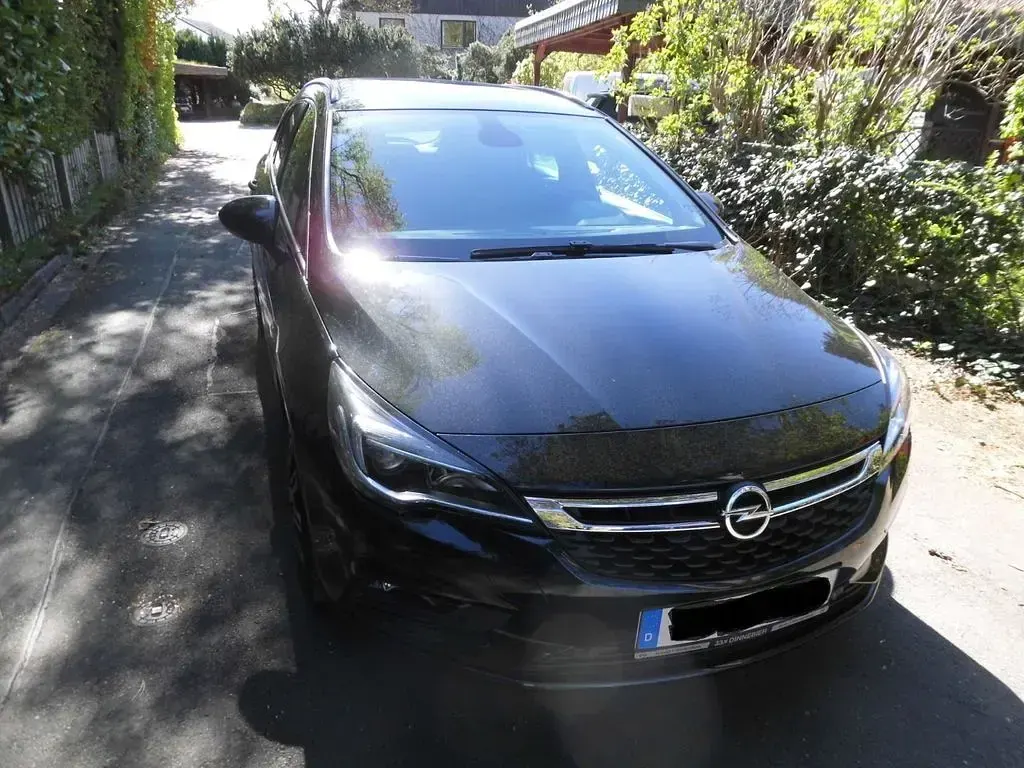 Gebraucht Opel Astra 150 PS (110 kW) 2017 Schwarz Kombi