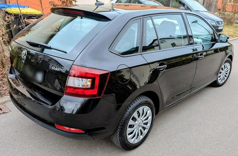 Gebraucht Skoda Rapid Ambition 110 PS (80 kW) 2018 Schwarz Kleinwagen
