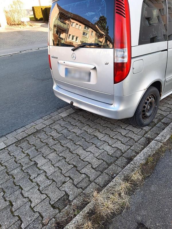 Gebraucht Mercedes Vaneo 125 PS (91 kW) 2002 Silber Van / Kleinbus