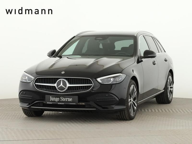 Unilack schwarz uni Gebraucht 2022 Mercedes C300e Avantgarde Kombi | 27.850 € (Superpreis) - Bild 1/4