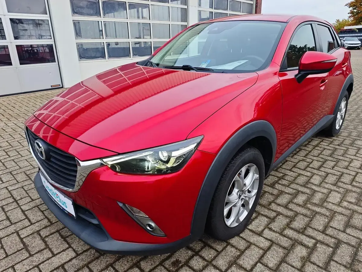 Gebraucht Mazda CX-3 Exclusive-Line 120 PS (88 kW) 2018 Rot SUV