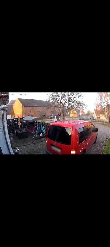 Gebraucht VW Caddy 80 PS (58 kW) 2009 Rot Van / Kleinbus