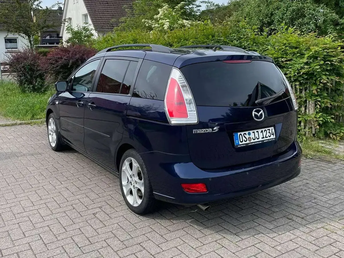 Gebraucht Mazda 5 145 PS (106 kW) 2009 Blau Van / Kleinbus